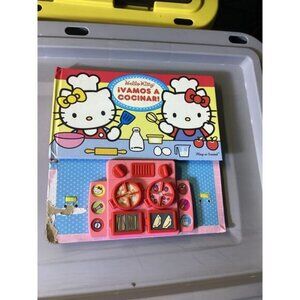 HELLO KITTY ­VAMOS A COCINAR! COOKTOP Play-a-Sound Set Toddler Girls Toys